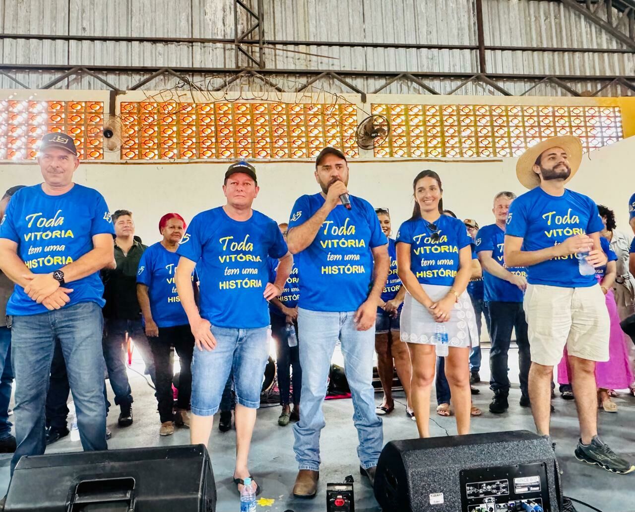 Imagem de compartilhamento para o artigo Festa da Vitória 45 celebrou a eleição de Weliton, com promessas de continuidade e novas conquistas para Alcinópolis da MS Todo dia